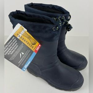 Snowmaster Made In Canada Waterproof Rain Boots Boys Size 4